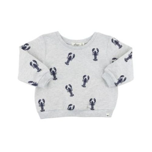 Unisex Lobsters Print Brooklyn Boxy Sweatshirt - Baby, Little Kid