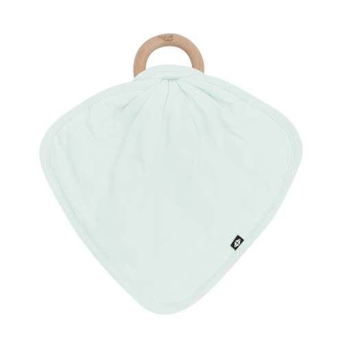 Lovey in Dew with Removable Wooden Teething Ring