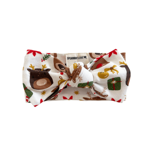 Knot Bow, Reindeer Friends