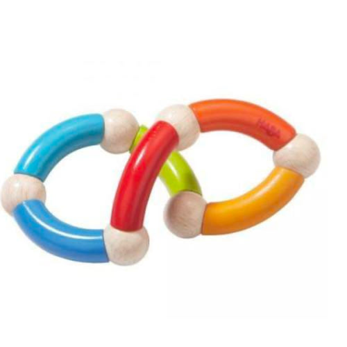 Haba Color Snake Wooden Baby Clutching Toy