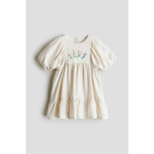 LINEN-BLEND DRESS