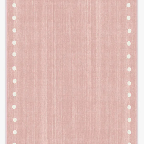 Dot Border Pink Tufted Rug | Ruggable
