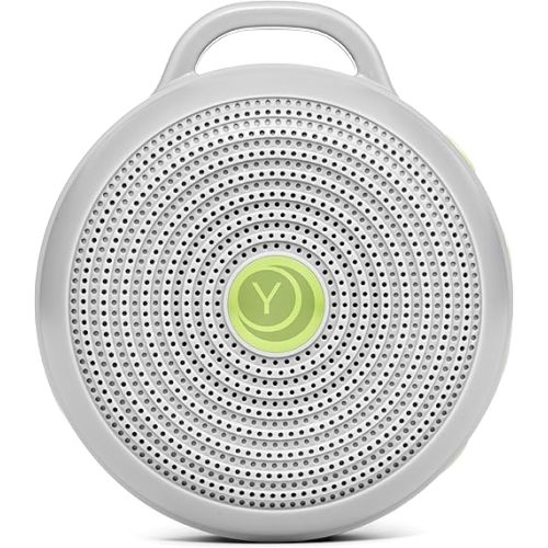 Yogasleep Hushh Portable White Noise Sound Machine for Baby, 3 Soothing Natural Sounds with Volume Control, Compact Size, Noise Canceling for Sleep Aid, Office Privacy, & Meditation, Registry Gift