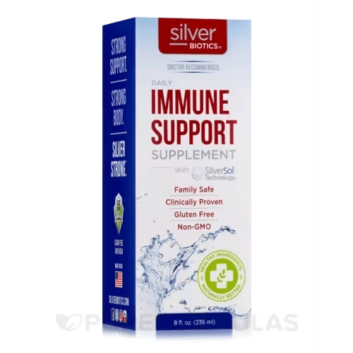 Immune Support Supplement 10 ppm - 8 fl. oz (236 ml) Twist Top Bottle