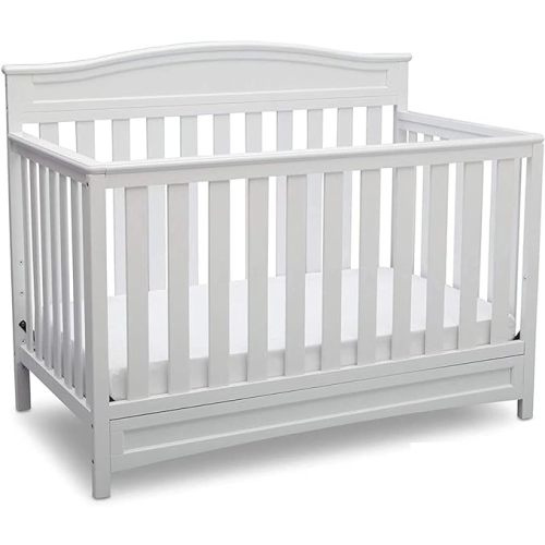 Delta Children Emery 4-in-1 Convertible Baby Crib - Greenguard Gold Certified, White
