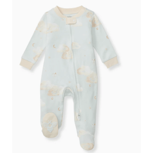 Good Night Sky Organic Cotton Sleep & Play - Ice Flow – Burt's Bees Baby