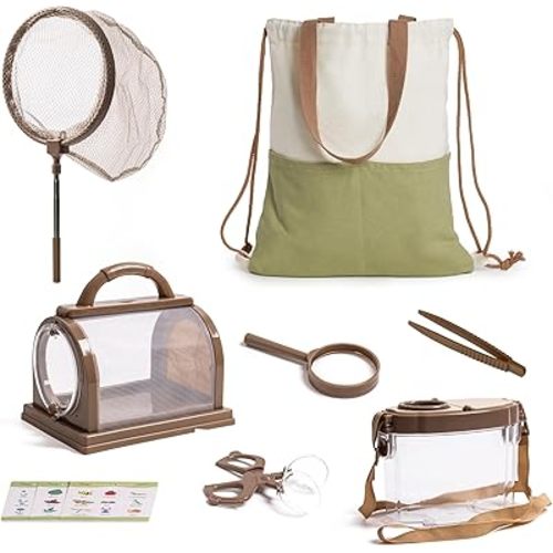 Kids Explorer Kit, Outdoor Bug Catcher Kit | Brown