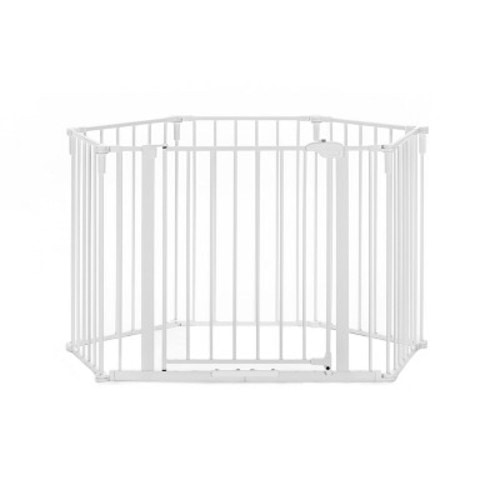 Regalo 130" 6 Panel Super Wide 2-in-1 Configurable Metal Safety Gate