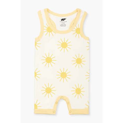 Organic Baby Clothes - Racerback Shortall - Monica+Andy