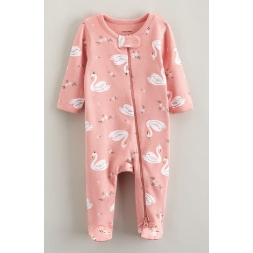 Print Cotton Footie, 3M