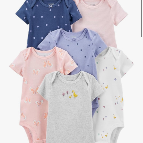 Simple Joys by Carter's Baby Girls' 6-Pack Sleeveless Bodysuit