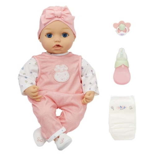 Baby Born My Real Baby Doll Annabell, Blue Eyes: Lifelike Soft-Bodied Doll for Kids 3+, Interactive Features