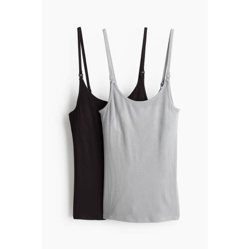 MAMA 2-PACK NURSING CAMISOLE TOPS
