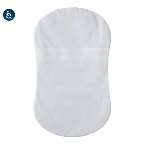 HALO - Bassinest Fitted Sheet | 100% Organic Cotton -White - white ,