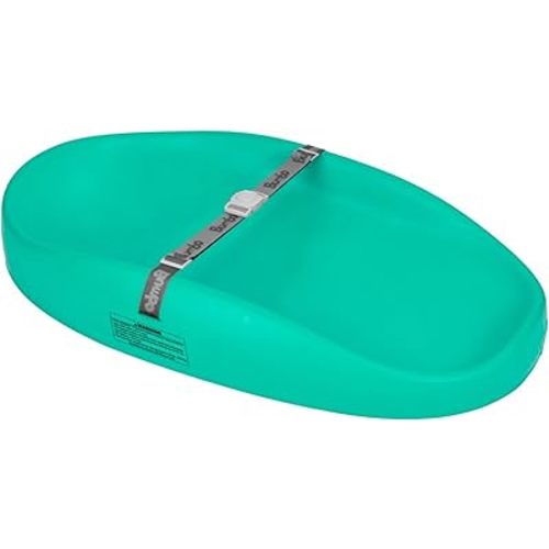 Bumbo B10201 Baby Infant Soft Foam Comfortable Changing Pad with Restrain Belt, Aqua