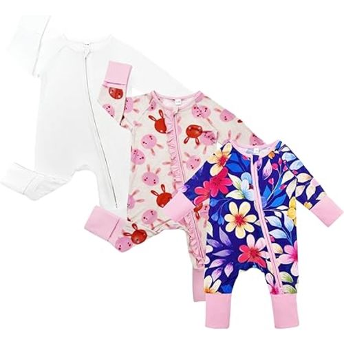 Bow Dream Infant Boys Girls Clothes Newborn Bamboo Rayon Baby girl Romper baby boy Bodysuit Jumpsuit