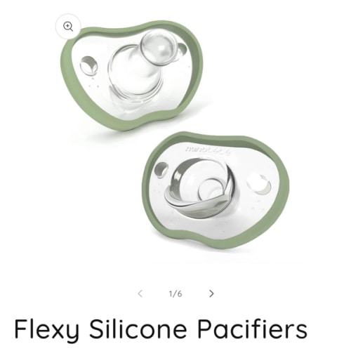 The Flexy Silicone Pacifier | Nanobébé