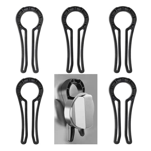 5Pcs FFyeiiy Gas Stove Knob Locks, Oven Knob Covers for Child, Dementia Patients,Child Proof Stove Knob Covers, Gas Oven Knobs Kids Safety Lock