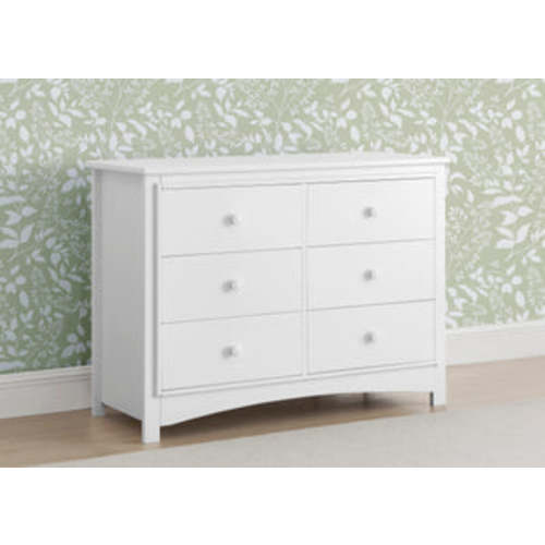 Perry 6 Drawer Dresser with Interlocking Drawers | Delta Children