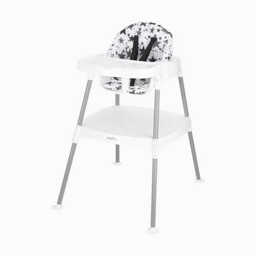 Evenflo 4-in-1 Eat & Grow Convertible High Chair - Pop Star Gray