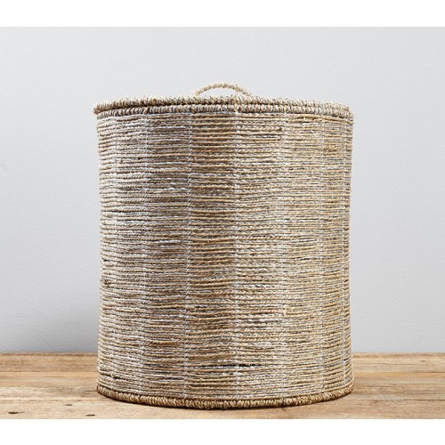 Silver Rope Hamper