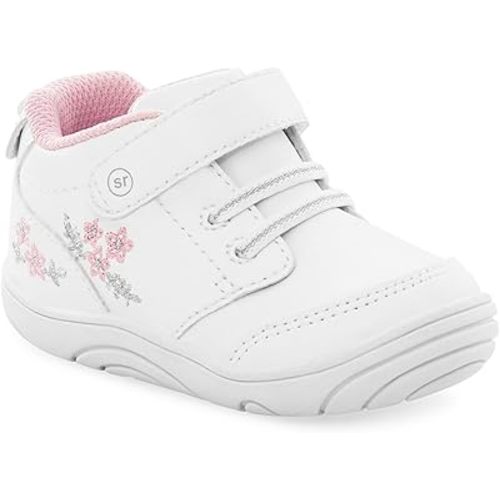 Stride Rite Unisex Child Sr Taye 2.0 Sneaker, Pink, 4 Toddler US