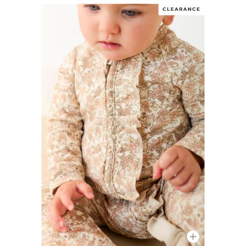 Organic Cotton Melanie Onepiece - Kitty Chloe – Jamie Kay USA