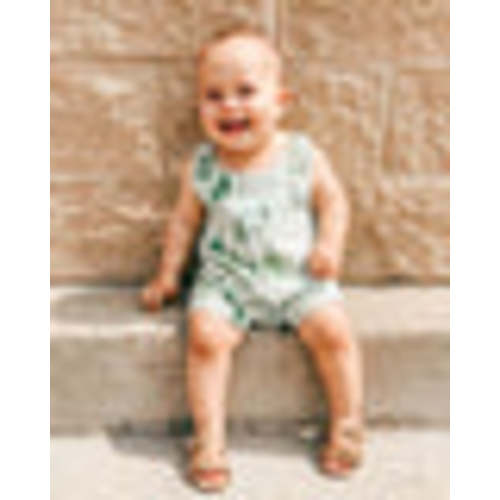 Muslin Shortie Romper, Mountain Cabin – SpearmintLOVE