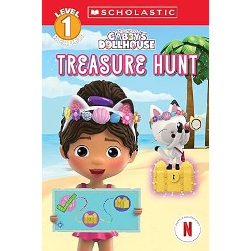 Treasure Hunt (Gabby's Dollhouse: Scholastic Reader, Level 1 #3)