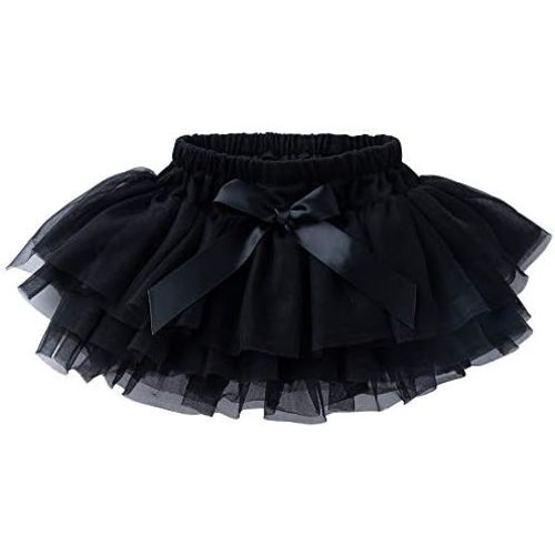 Anbaby Baby Girls Soft Tutu Skirt Toddler Ruffled Pants Diaper Cover