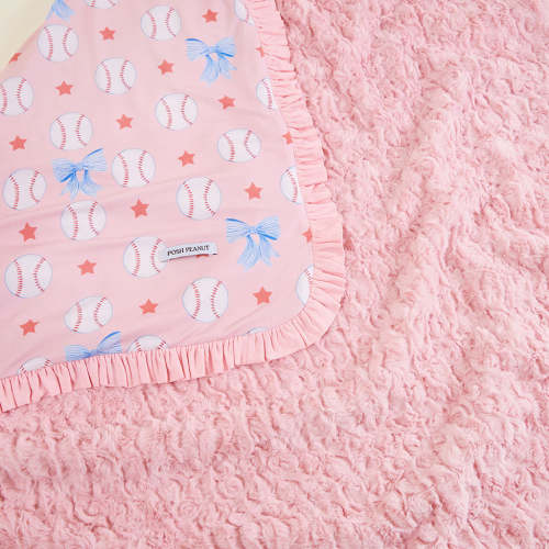 Gina Minky Ruffled Luxette Patoo® Blanket