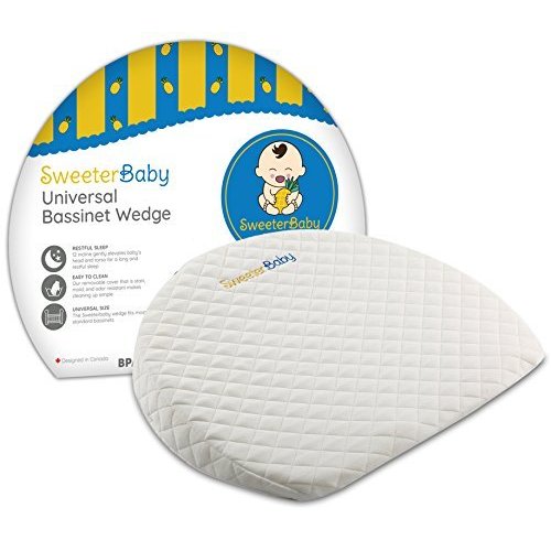 Sweeterbaby Pregnancy Wedge, Incline, with Removeable Cover, 15 x 12 x 2.6 inches
