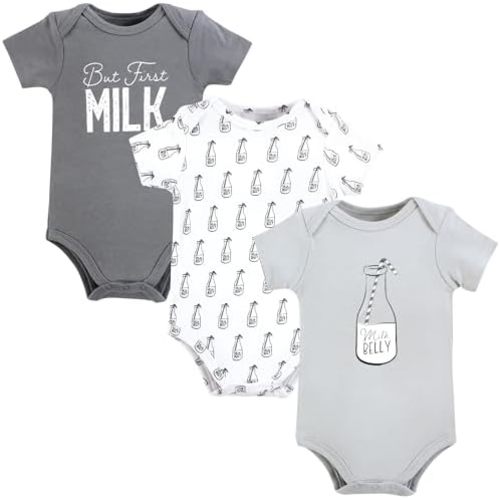 Hudson Baby Unisex Baby Cotton Bodysuits