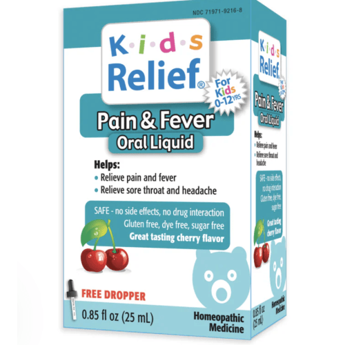 Kids Relief Pain & Fever Oral Liquid for Kids 0-12 Years