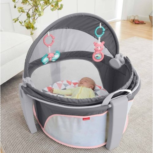 Fisher-Price Portable Bassinet On-The-Go Baby Dome