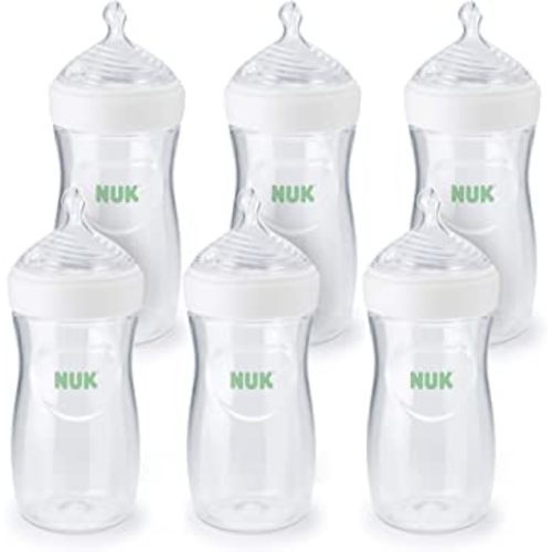 NUK Simply Natural Baby Bottle with SafeTemp