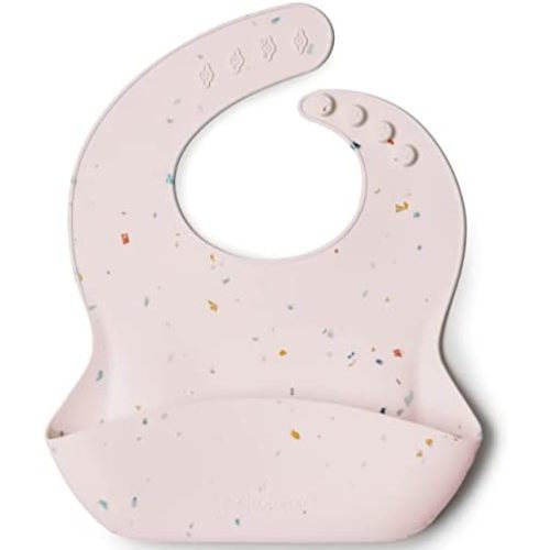 Loulou Lollipop Soft, Waterproof Silicone Feeding Bib for Babies and Toddlers