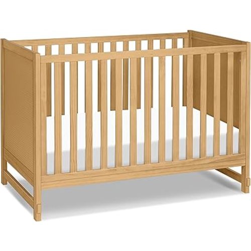 Davinci Margot 3-in-1 Convertible Crib in Honey GREENGUARD Gold Certified