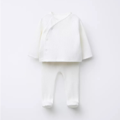 TEXTURED SWEATER AND LEGGINGS SET - Oyster-white | ZARA United States