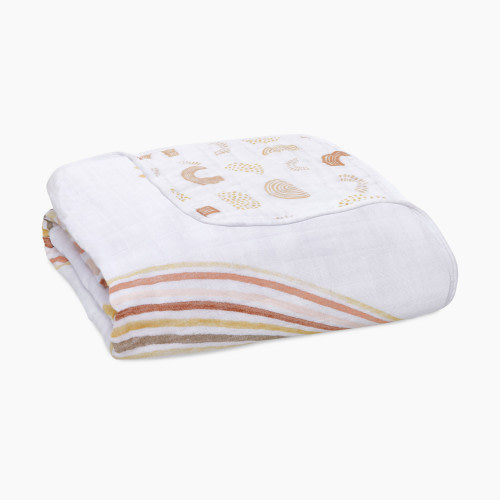 Aden + Anais Cotton Muslin Dream Blanket - Keep Rising