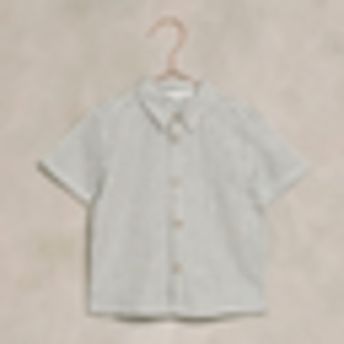 Atlas Shirt, Dusty Blue Gingham – SpearmintLOVE
