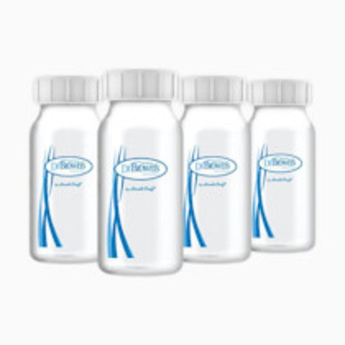 Dr. Brown's Narrow Breastmilk Collection Bottles - 4oz, 4