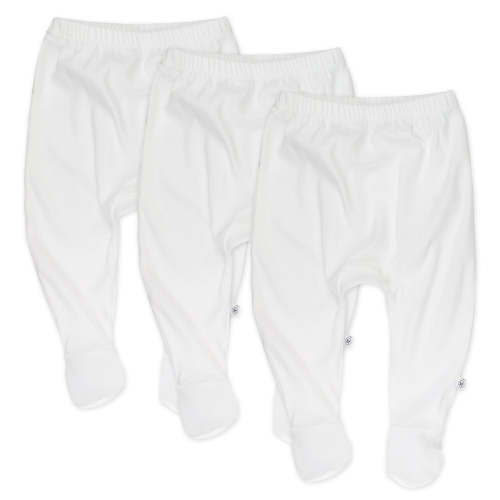 3-Pack Organic Cotton Footed Pants | Honest Baby Clothing