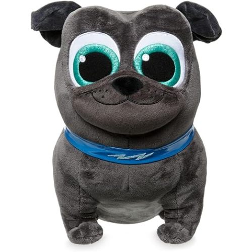 DISNEY STORE Official Puppy Dog Pals Plush Toy - Soft and Cuddly Puppy Stuffed Animal, Plush Toys, Collectible Character, Stuffed Dogs for Kids – Bingo, 8 Inches