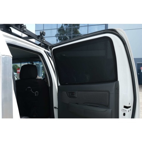 Toyota Hilux 7th Generation | TruckMasters OX Car Window Shades (AN10/AN20/AN30; 2004-2015) - Snap Shades rear door windows