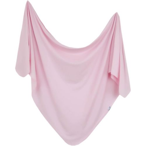 Copper Pearl Swaddle Blankets for Newborns | Soft Stretchy Receiving Blankets for Boys and Girls | Large 46 x 46 Inch Baby Blankets | Lightweight and Breathable Swaddles | Blossom