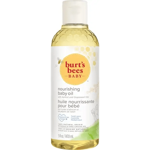 Burt's Bees Baby Nourishing Baby Oil, 100% Natural Origin Baby Skin Care, Paraben Free, Pediatrician Tested, 148ml