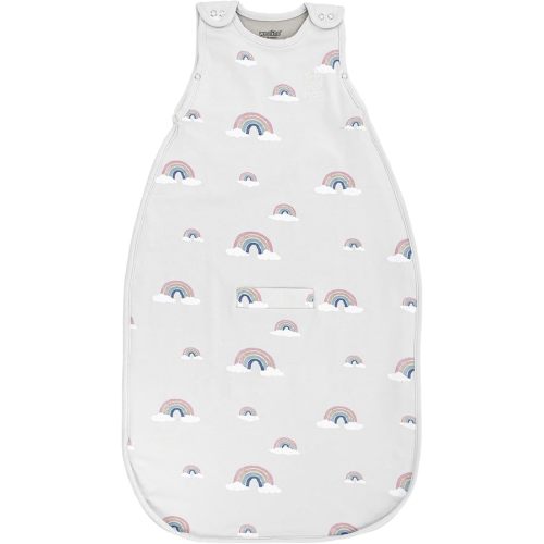 Woolino Merino Wool Ultimate Baby Sleep Sack - 4 Season Baby Wearable Blanket - Universal Size (2-24 Months) - Rainbow