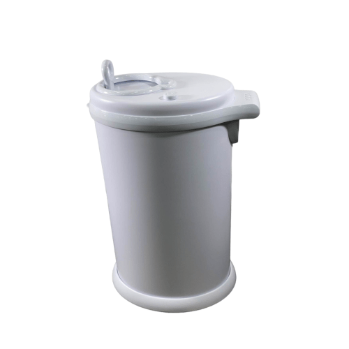 Ubbi Diaper Pail, Matte White