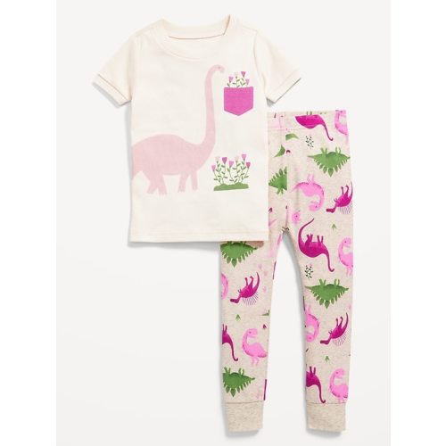 Snug-Fit Ribbed Pajama Set for Toddler & Baby | Old Navy